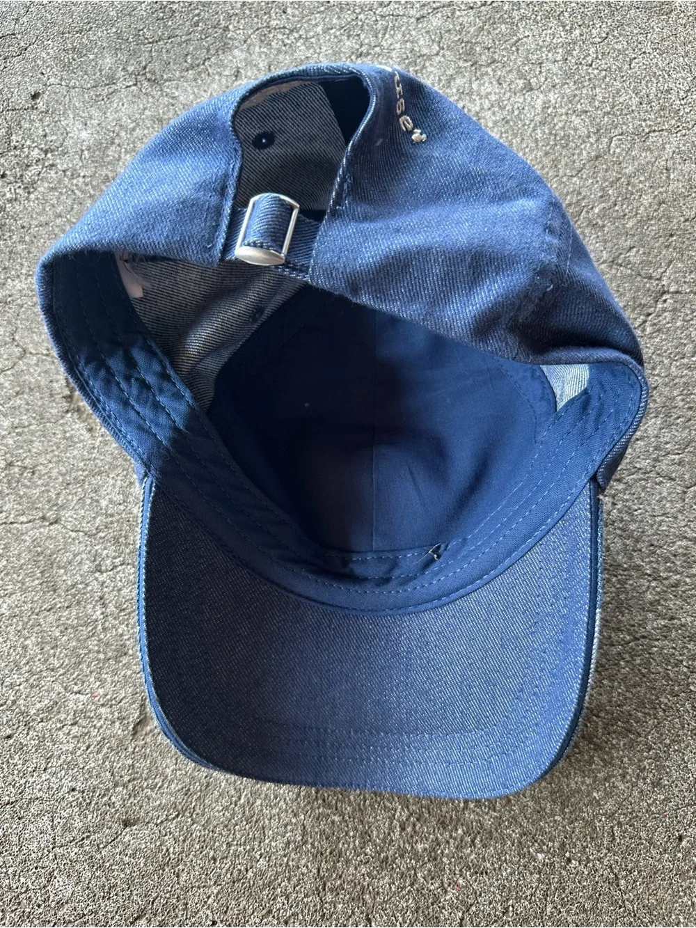 Disney Micky Mouse Denim Patchwork Adjustable Hat